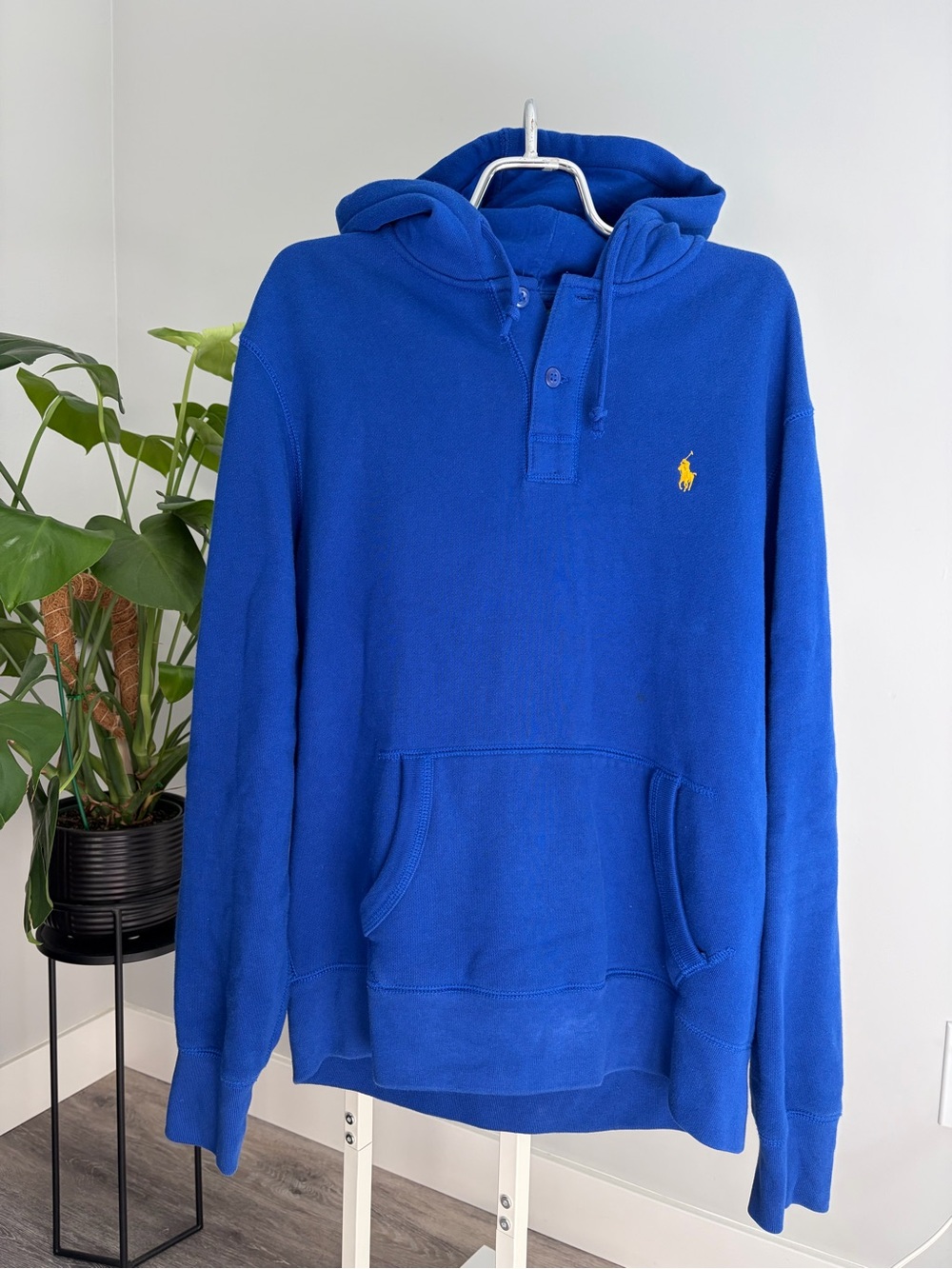 Men’s Polo Ralph Lauren Blue Hooded Pullover